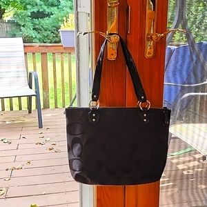 Black Coach handbag